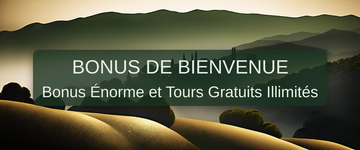 Olympe Casino welcome bonus